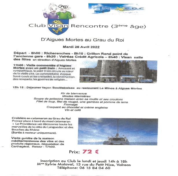 Club Visan Rencontre
